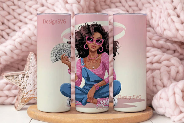 Fashion Diva 20oz Tumbler Wrap Sublimation DesignSVG 