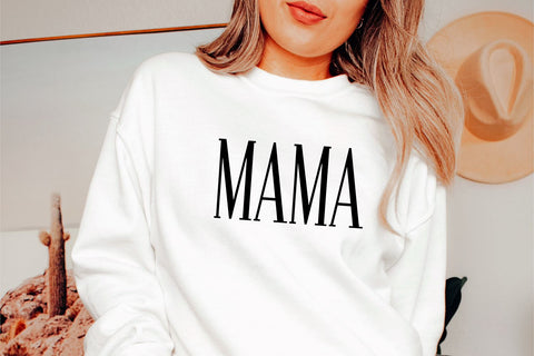 Fashionable Modern Condensed Serif Font Blush Font Co. 