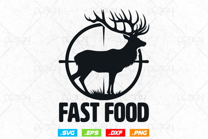 Fast Food Deer Hunting Svg Png, Fathers Day svg, Deer Skull Svg , Hunting Gifts, Hunting Season Svg, WildLife Svg, Svg Files For Cricut SVG DesignDestine 