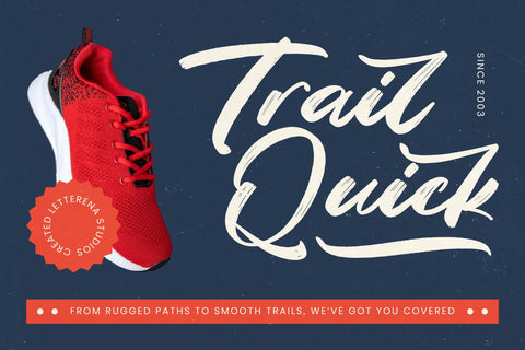 Fasten Dhecta - Modern Brush Font Font Letterena Studios 