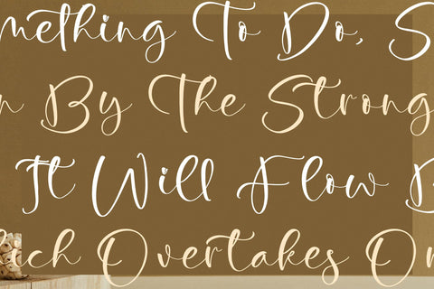 Fasthelly - A Handwritten Script Font Letterena Studios 