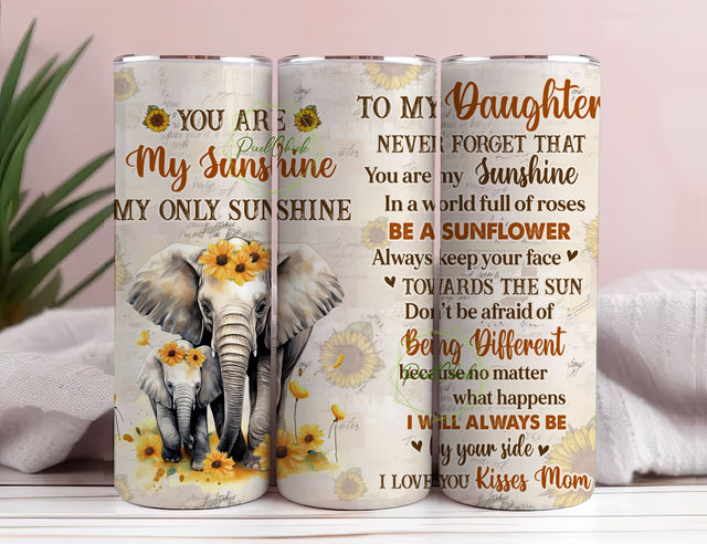 Fastpeace Daughter Gifts From Mom, Christmas Gifts For Daughter - Birthday Gifts For Daughter, Graduation Gifts For Daughter, Present Ideas For Daughter Sublimation PixelChick 