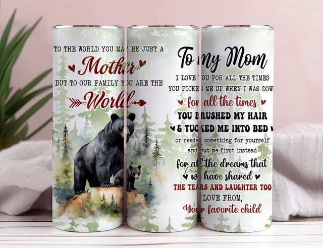 Fastpeace Gifts for Mom From Daughter & Son, Birthday Gifts For Mom, Mothers Day Gifts From Children, Great Mother Gifts, To My Mom Presents for Mama Sublimation PixelChick 
