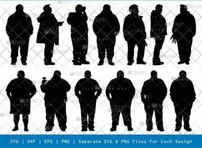 Fat Man Svg Cricut Cut Files Png Bundle, SB01138 SVG ETC Craft 