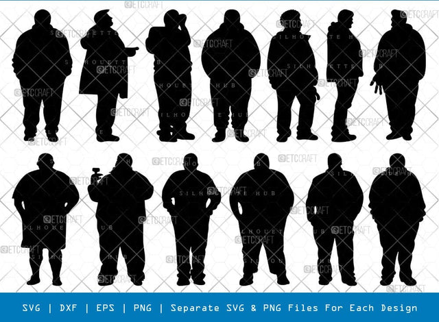 Fat Man Svg Cricut Cut Files Png Bundle, SB01138 SVG ETC Craft 