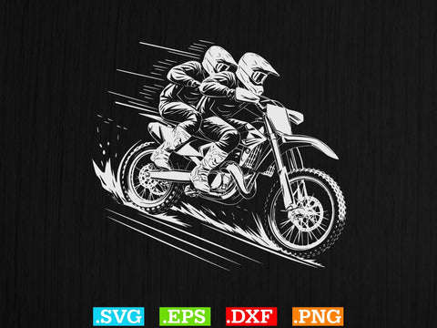 Father And Son Biker SVG Bundle, Motorcross Svg, father son svg SVG Creativeart88 