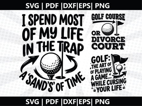 Father day Dad golf-club quotes SVG SVG Johan Ru designs 