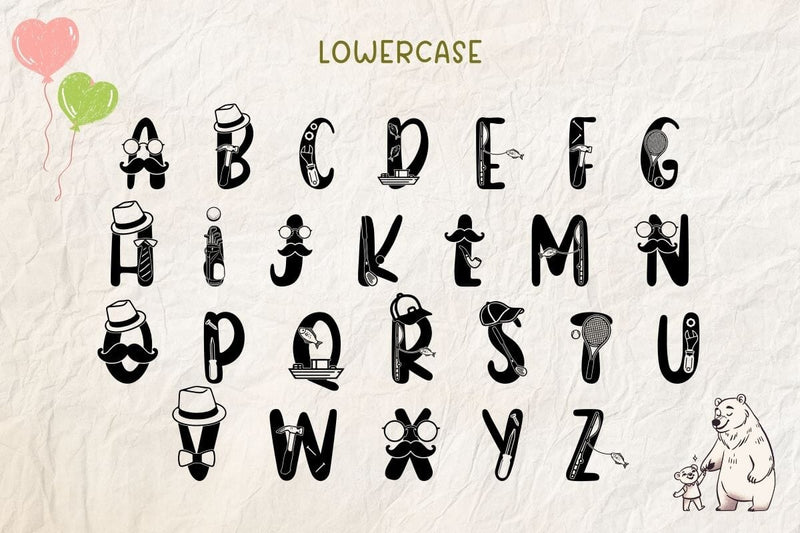 Father - Decorative font - So Fontsy