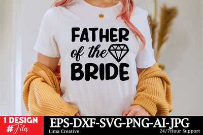Father Of The Bride SVG CUt File SVG Insomnia Std 