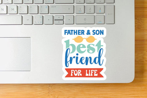 father & son best friend for life SVG Angelina750 