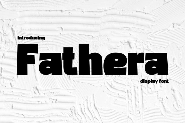 Fathera Font gatype 