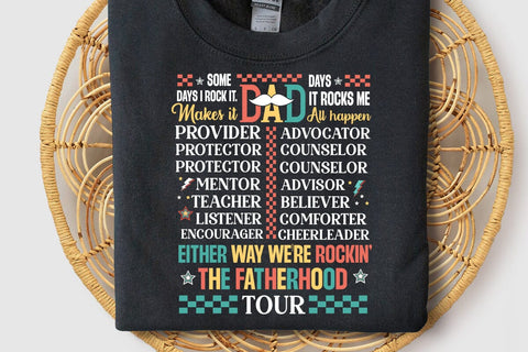 Fatherhood Tour SVG, Father's Day PNG, Father's Day SVG Design SVG DesignPlante 503 