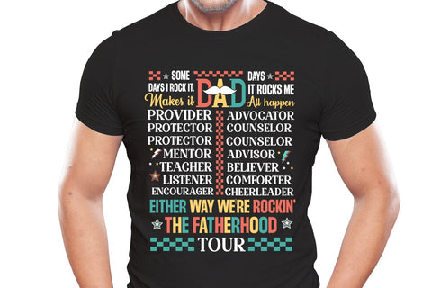 Fatherhood Tour SVG, Father's Day PNG, Father's Day SVG Design SVG DesignPlante 503 