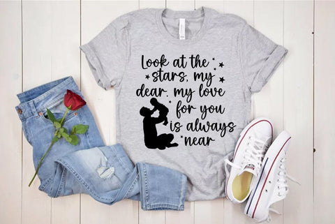 Father's Day Dad SVG Design, Father's Day Quote T-shirt SVG FiveStarCrafting 