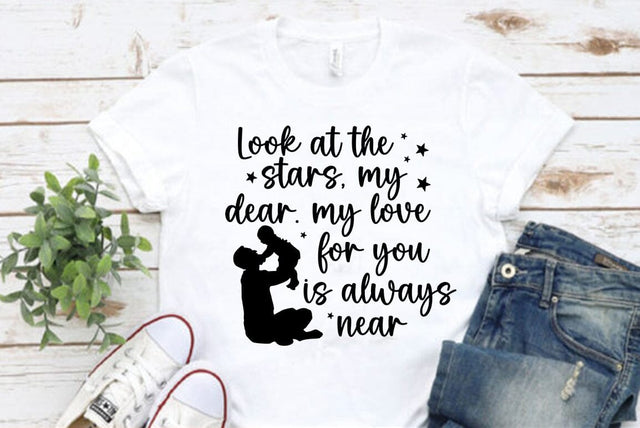 Father's Day Dad SVG Design, Father's Day Quote T-shirt SVG FiveStarCrafting 