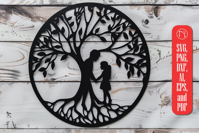 Father’s Day Dad Tree SVG cut file SVG MD JOYNAL ABDIN 