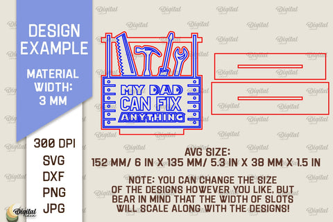 Father's Day Decor Laser Cut Bundle. Dad Day Wood Signs SVG SVG Evgenyia Guschina 