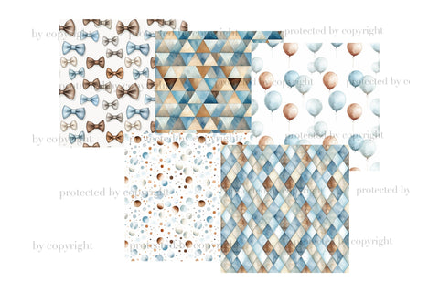 Fathers Day Digital Paper | Checkered Pattern Digital Pattern GlamArtZhanna 