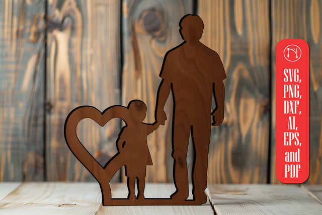 Father's Day laser cut SVG file SVG MD JOYNAL ABDIN 