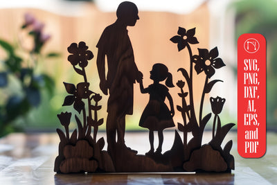 Father's Day laser cut SVG file SVG MD JOYNAL ABDIN 