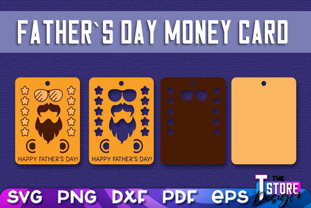Father’s Day Money Card SVG | Father’s Day SVG Design | Dad SVG Quotes SVG The T Store Design 