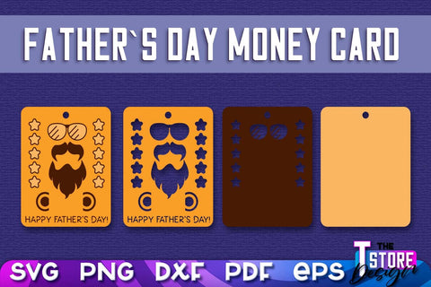 Father’s Day Money Card SVG | Father’s Day SVG Design | Dad SVG Quotes SVG The T Store Design 