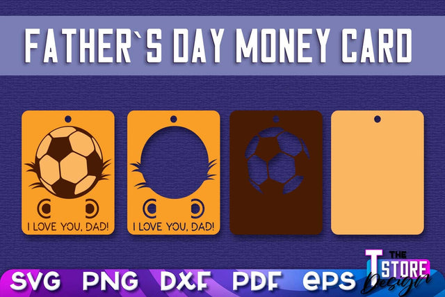 Father’s Day Money Card SVG | Father’s Day SVG Design | Dad SVG Quotes SVG The T Store Design 