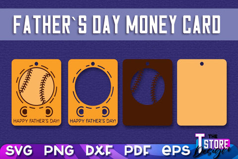 Father’s Day Money Card SVG | Father’s Day SVG Design | Dad SVG Quotes SVG The T Store Design 