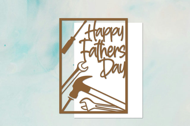Fathers Day Papercut SVG zafrans studio 