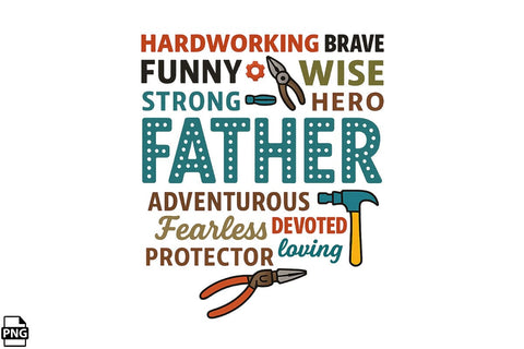 Father's Day PNG Sublimation Design Printable File Sublimation Creativedesigntee 