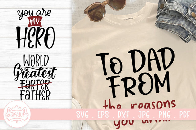 Fathers Day Quotes SVG Cut File SVG dapiyupi store 