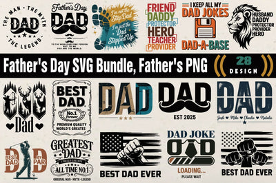 Fathers Day SVG Bundle SVG Angelina750 