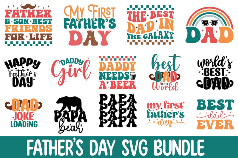 Father's Day SVG Bundle SVG CraftingStudio 