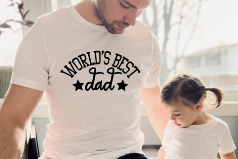 Father's Day SVG Bundle | World's Best Dad SVG Silhouette School Blog Design Shop 