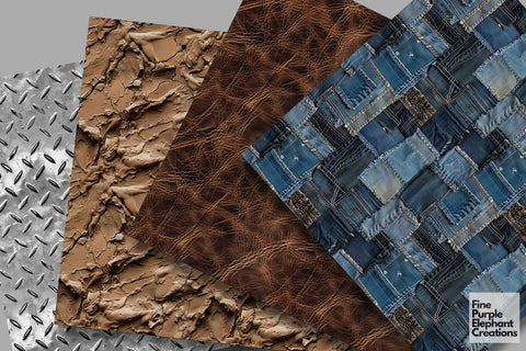 Father's Day Texture Digital Paper | Dad Love Digital Pattern Fine Purple Elephant Creations 