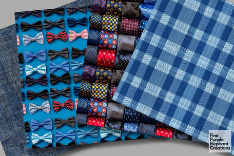 Father's Day Texture Digital Paper | Dad Love Digital Pattern Fine Purple Elephant Creations 