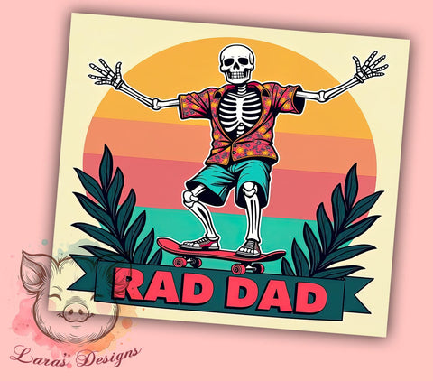 Father's Day Tumbler, Dad Gift, Daddy Tumbler Wrap, Sublimation PNG, 20oz Tumbler, Personalized Dad Gift, Funny Dad Design Sublimation Lara' s Designs 