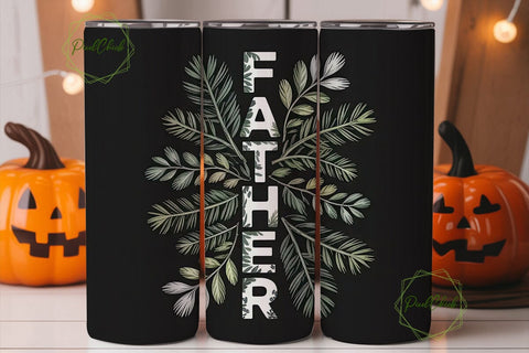 Father's Day Tumbler Wrap 20oz Sublimation PixelChick 