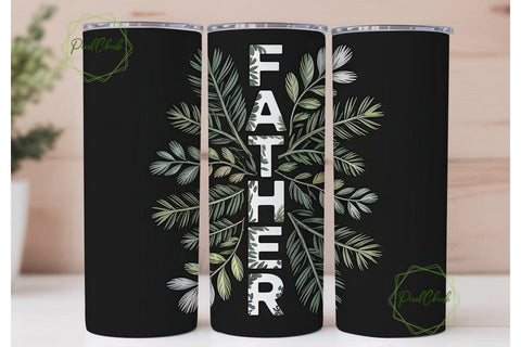 Father's Day Tumbler Wrap 20oz Sublimation PixelChick 