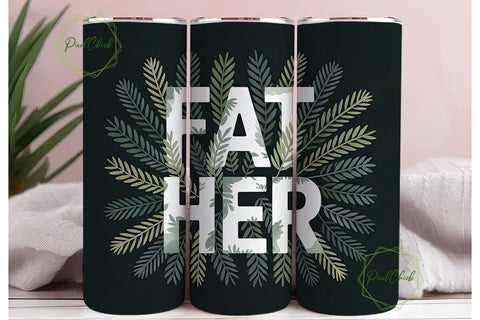 Father's Day Tumbler Wrap 20oz Sublimation PixelChick 