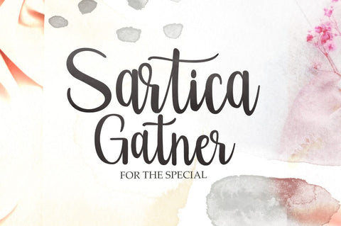 Fatone Script Font gatype 
