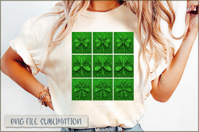 Faux Sequins St. Patrick's Day PNG Sublimation Shetara Begum 