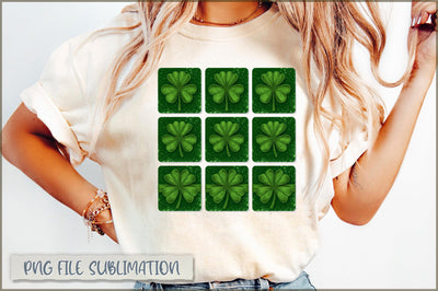Faux Sequins St. Patrick's Day PNG Sublimation Shetara Begum 