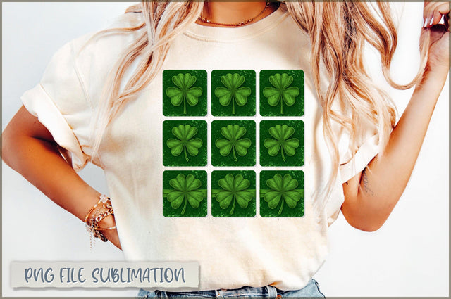 Faux Sequins St. Patrick's Day PNG Sublimation Shetara Begum 