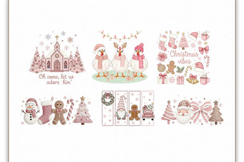 Faux Yarn Christmas PNG Bundle Sublimation Shetara Begum 