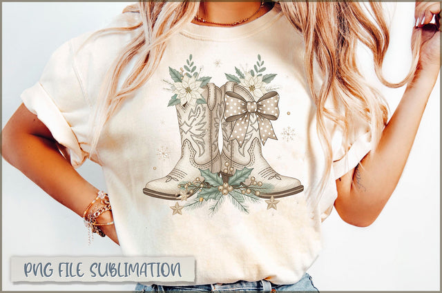 Faux Yarn Howdy Christmas PNG Sublimation Shetara Begum 