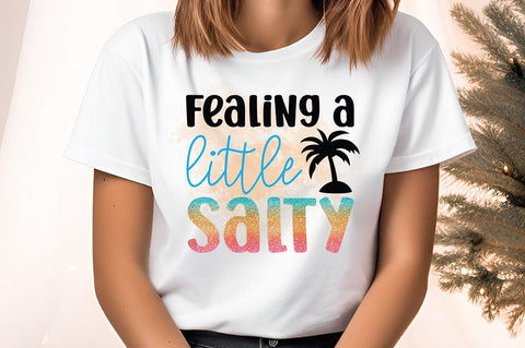 Fealing a little salty PNG Design Sublimation Designangry 