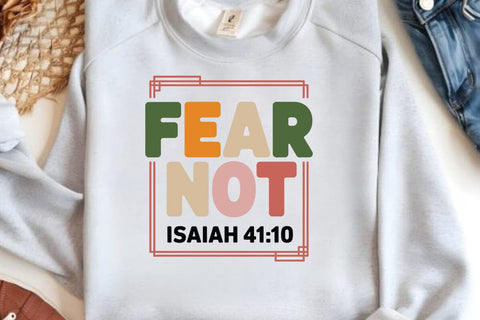 Fear Not Isaiah 41 10 SVG Angelina750 