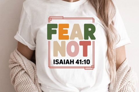 Fear Not Isaiah 41 10 SVG Angelina750 
