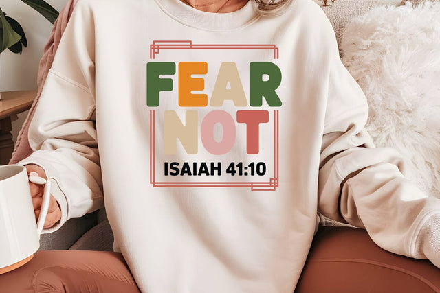 Fear Not Isaiah 41 10 SVG Angelina750 